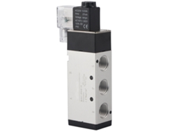 Válvula Solenóide De Cinco Vias E Duas Posições Laxiscreed Compatível Com Airtac, 220v Ac