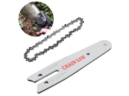 Laxiscreed Mini Motosserra Elétrica Com Acessórios E Guia - Conjunto Completo Para Jardinagem