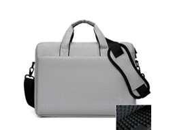 Bolsa Para Laptop Business Handheld à Prova Dágua Cinza Edição Airbag 15 Polegadas Yunzii