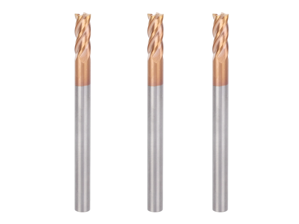 Laxiscreed Conjunto De Brocas De Aço Tungstênio Cnc 3 Peças Para Corte Preciso Na Indústria