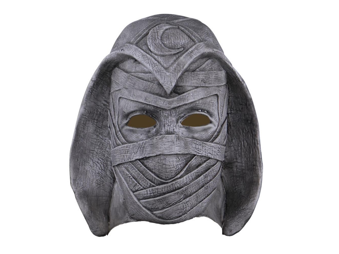 Máscara facial de latex para cosplay de cavaleiro, fantasia de festa e decoração Halloween LAXISCREED