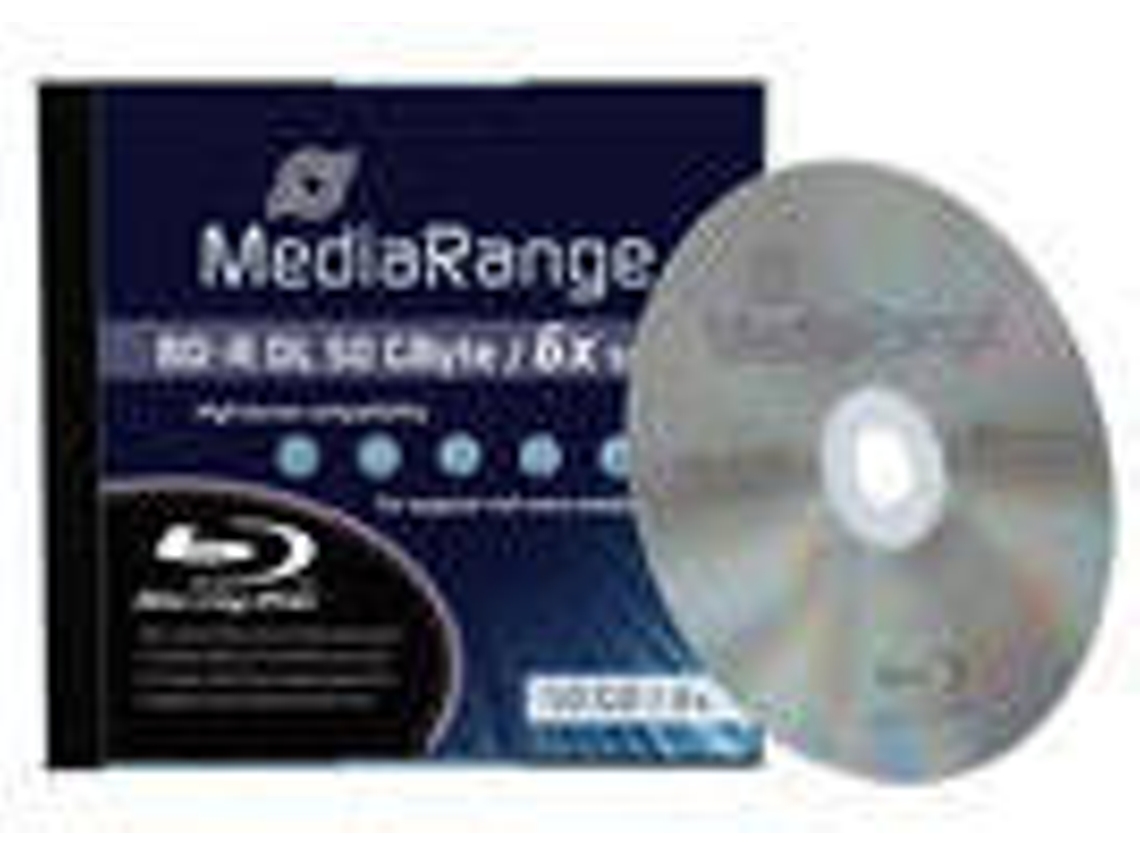 Discos Blu-Ray virgens MEDIARANGE MR506