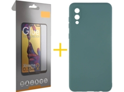 Capa e Película Samsung A02 SKYHE 2399 Verde