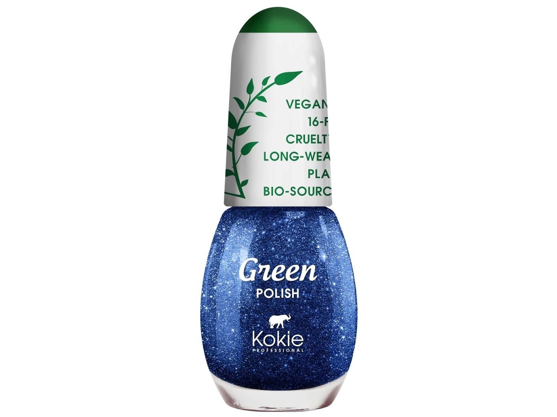 Kokie Green Nail Polish - Skinny Dip