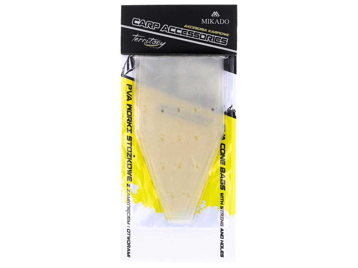Alimentador de Saco Cônico com Furos Corda Pva 10 Unidades Branco 100 X 180 Mmmikado