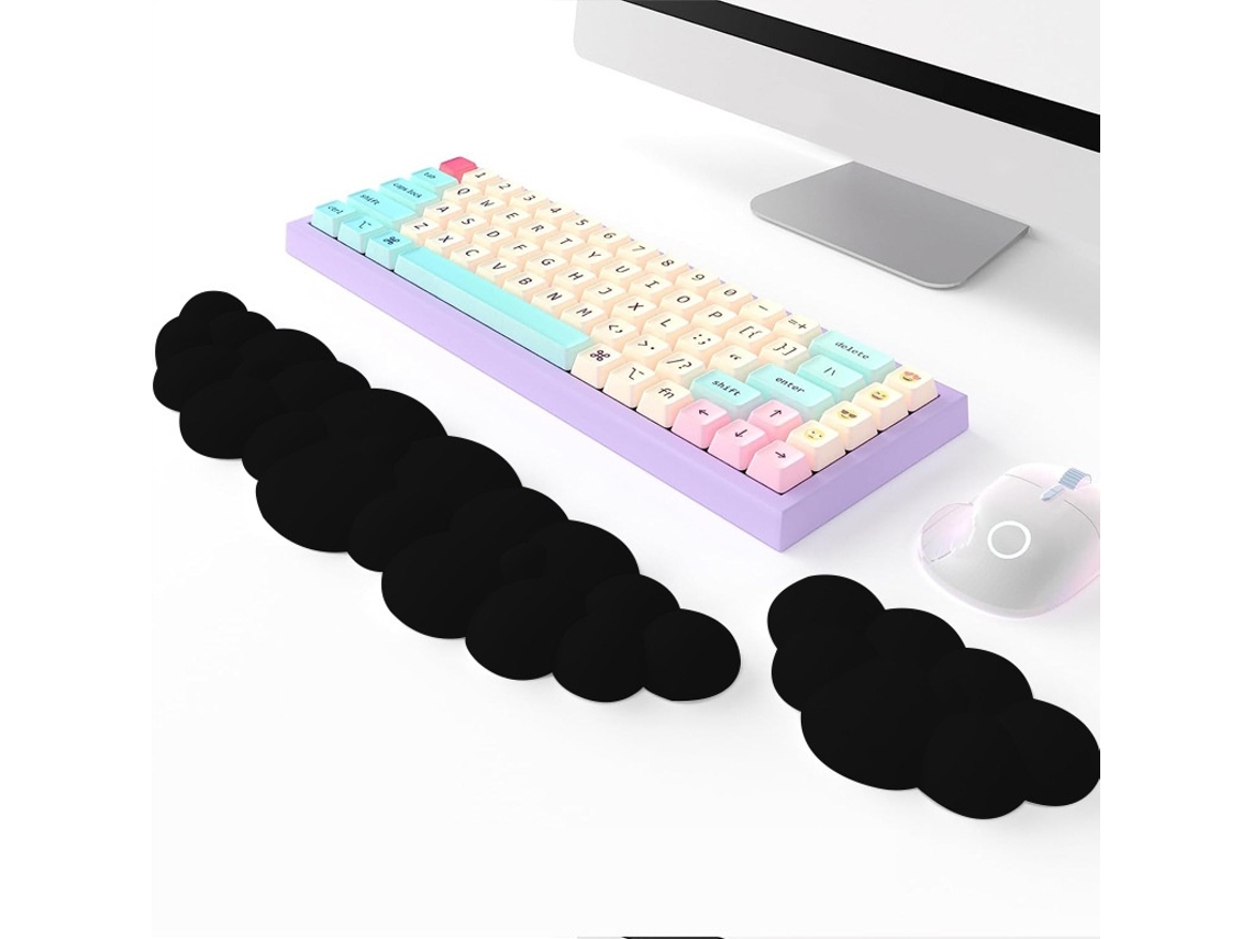 Lurelia Descanso De Pulso Ergonómico Para Teclado E Rato Espuma Confortável