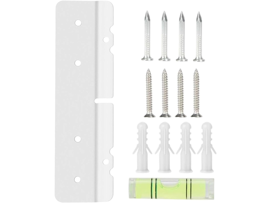 Suporte De Parede Digital Para Calendário, 38 Cm, Sem Precisar Furar, Organizador De Metal Par Gokoco
