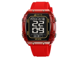 Relógio Esportivo Masculino MDUG Digital Luminoso à Prova D'água (vermelho)