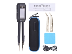 YURU pinça medidor LCR digital portátil com bateria integrada para resistores, capacitores, indutores e diodos LCR ST1