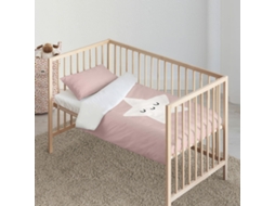 Conjunto De Capa De Edredom Kidscotton Nadir Cor De Rosa 100 X 120 Cm