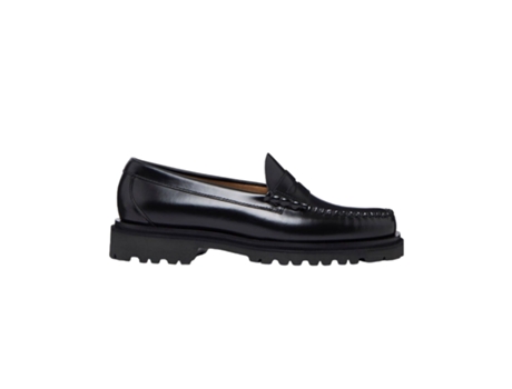 Loafers De Homem G.h. Bass Mocassini Weejuns Step Lug Larson Pele Preto (43)