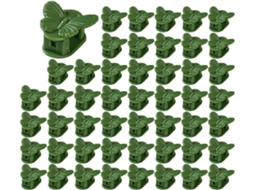 Conjunto De 50 Clipes Reutilizáveis Para Trepadeiras De Plantas Trepadeiras