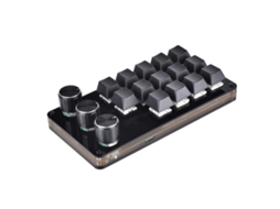 Teclado Mecânico De 14 Teclas E 3 Botões Para Programação De Macros, Mini Teclado Gamer Hot Swap, Teclado Faça Você Mesmo Everley891
