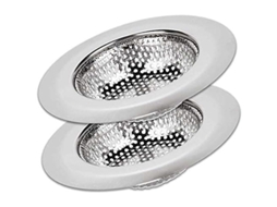 Filtro de Pia Nova Line, 2 unidades, inox, diâmetro 11,4cm | S/MARCA