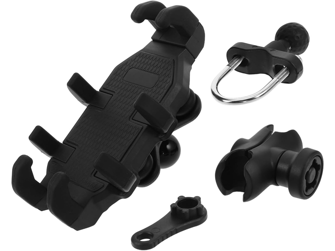 Suporte Para Celular Ajustável E Resistente A Impactos Para Guidão
