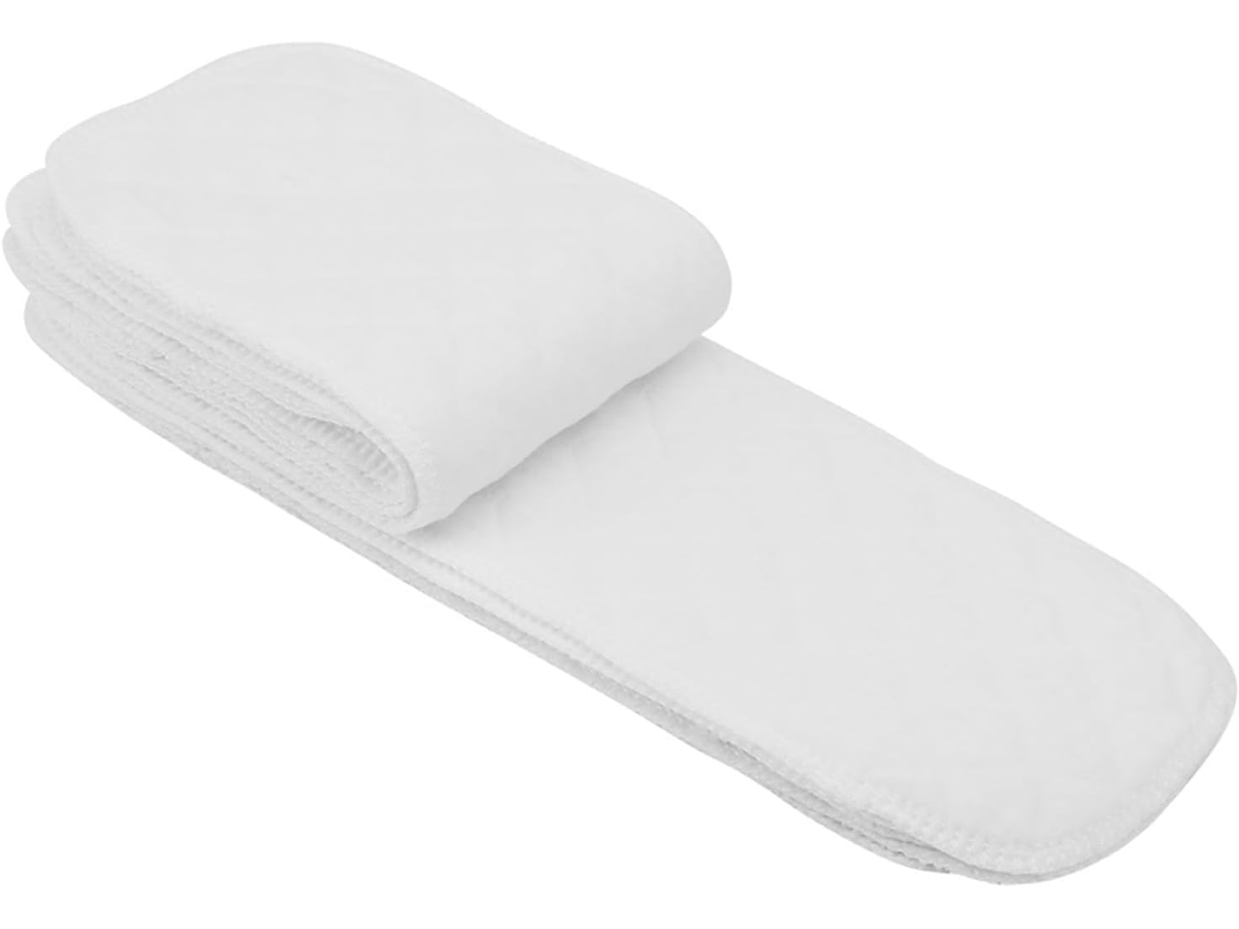 Pacote com 10 Fraldas de Pano, Algodão, Macias e Respiráveis, para Bebês e Crianças Pequenas, Tecido Moderno, 6 (32 X SFUSHOS