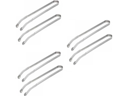 Pinça Para Virar Linguiça Na Churrasqueira, Utensílio Essencial Para Churrasco, Conjunto De 6 Peças Gokoco