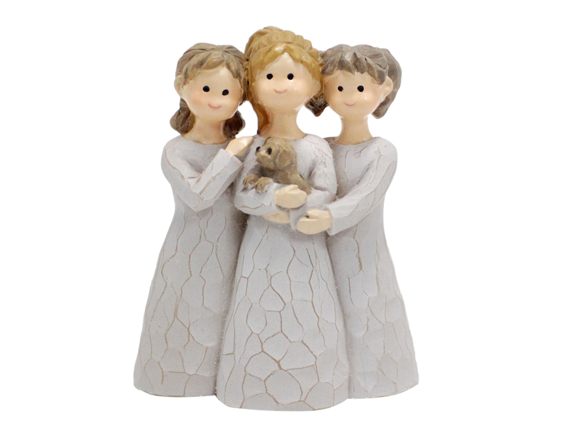 Figura Ângel Sisters LAXISCREED Decor Resina
