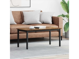 Vidaxl Mesa De Centro Madeira Antiga 100 X 50 X 45 Cm