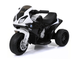 Bmw S1000rr Mini Motocicleta Elétrica Infantil 1 A 3 Anos – Mota Infantil Li-ion Com Farol Led &amp; Buzina – Preto
