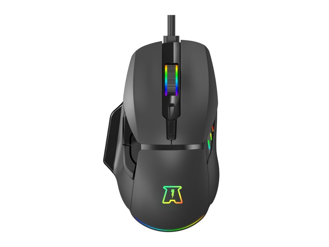 Rato Otaku M05 12800Dpi Rgb 6 Botões Preto AKUMA