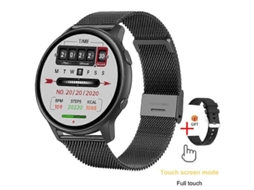 Relógio inteligente feminino 2023 com tela sensível ao toque IP67 à prova d'água Bluetooth Smartwatch para Android e iOS Ly Ebike