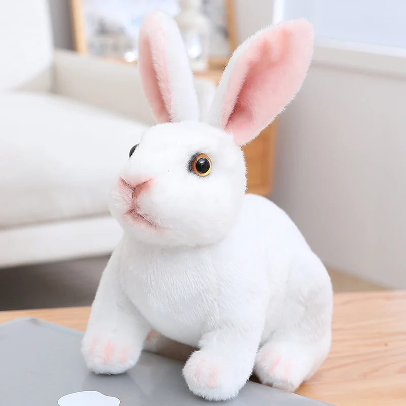 (estilo 3, 20 Cm) Lindo Coelho De Pelúcia, Modelo De Coelho De Brinquedo Realista