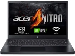 Portátil Gaming ACER Nitro V 15 ANV15-51 (Intel Core i7-13620H - NVIDIA GeForce RTX 4050 - RAM: 16 GB - 1024GB PCIe NVMe SSD - 15.6'')