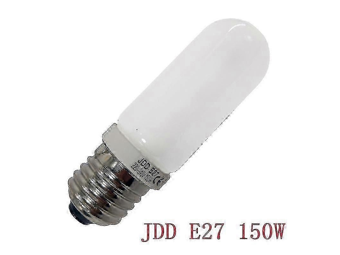 2 Lâmpadas Halógenas E27 150w Foscas, Diâmetro 32mm, Compatíveis Com Dimmer