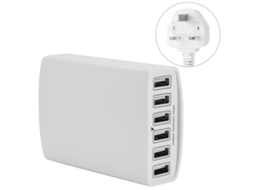 Carregador 6 Portas LAXISCREED de Alta Potência