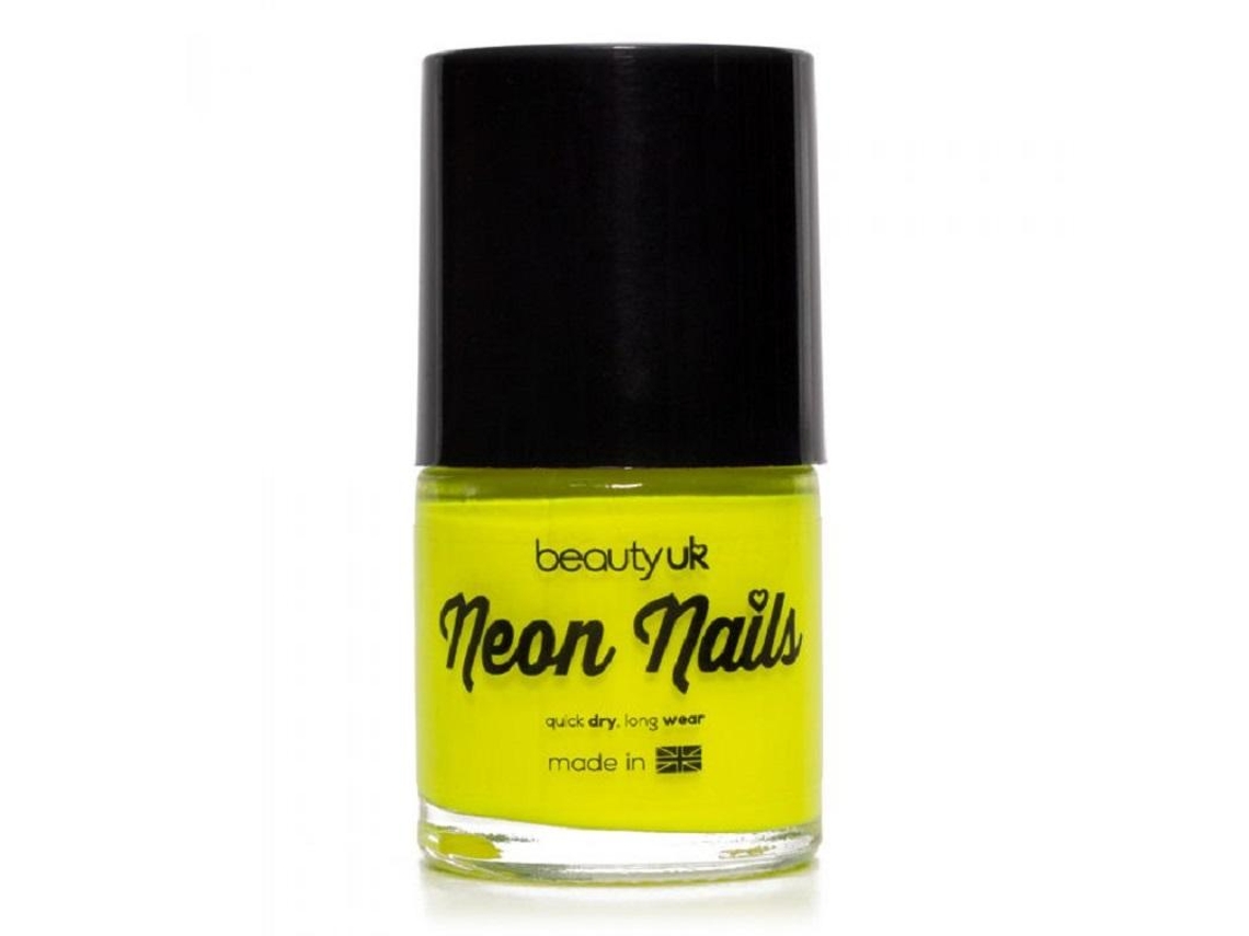 Beauty UK Neon Nail Polish - Yellow