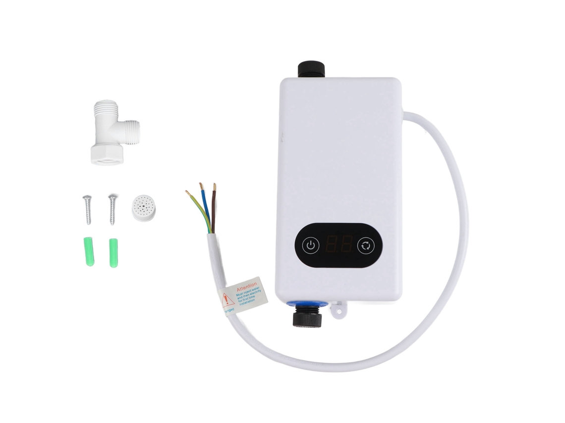 Aquecedor Elétrico Laxiscreed Instantâneo Com Controle De Temperatura E Função De Memória