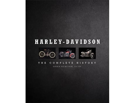 Livro harley-davidson: the complete history de darwin holmstrom (inglês)