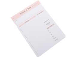 Bloc-notes Agenda, Carnet, Papier, Bloc-notes Pratique, Pages Détachables, Écriture Fluide, Pour Adolescentes