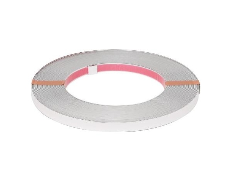 Iana perfil embellecedor para decoración. acabado cromo ancho 12