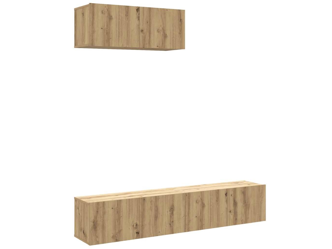 Conjunto de 3 peças de móvel para TV de parede MAISON EXCLUSIVE