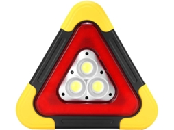 Luz De Advertência Solar Triangular Emergência Para Carros, Luz De Segurança Vertical Dobrável Para Avarias Na Estrada