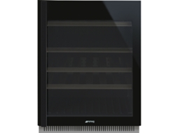 Cave de Vinho Encastre SMEG CVI638RN3 (38 Garrafas - Preto)