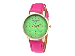 Relógio de Pareja Estilo Coreano Retro de Couro com Pulseira de Quartzo Leve para Estudantes