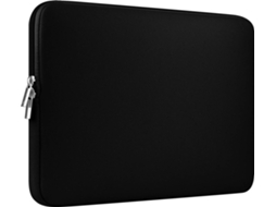Capa Elegante Para Computador De 15,6 Polegadas, Compatível Com Laptops/macbooks, Na Cor Preta.