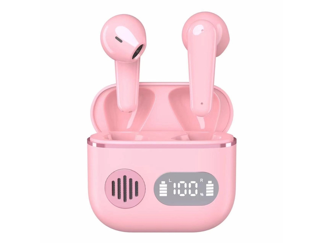 Auriculares True Wireless Bluetooth Rosa