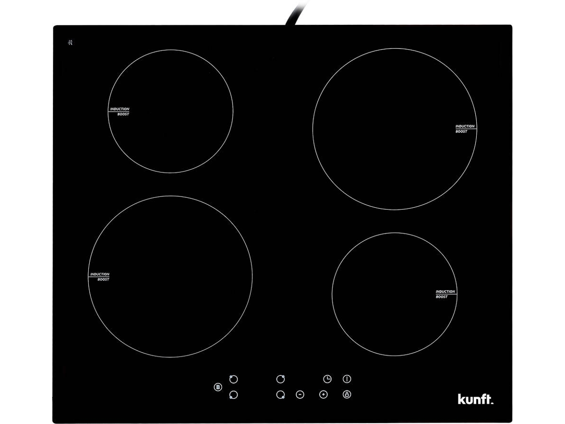 Placa de Indução KUNFT KIH3300 (Elétrica - 60 cm - Preto)