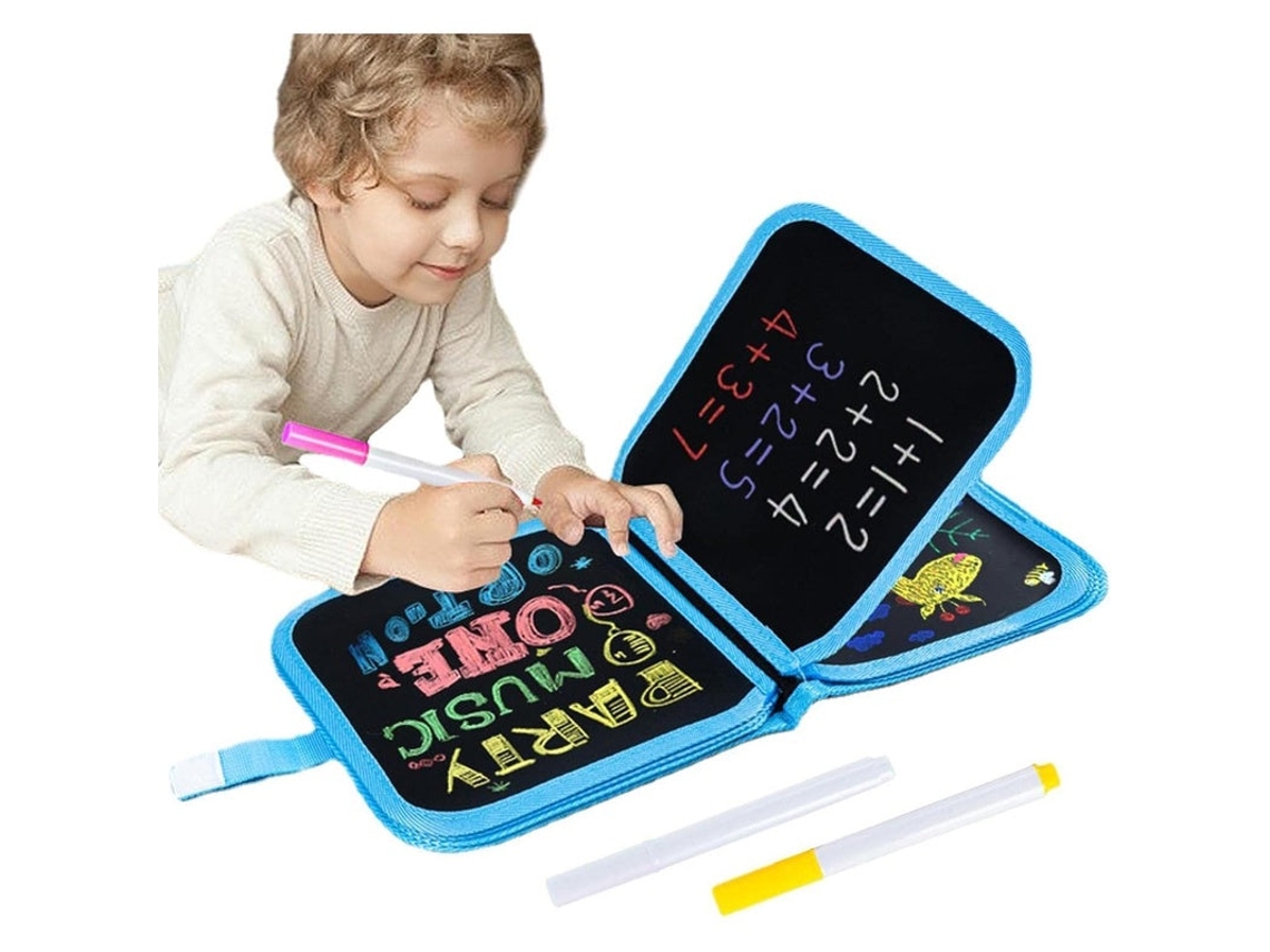 Mesa de Desenho Portátil para Crianças, Peixes, Desenho Apagável, Quadro de Rabiscos, Brinquedos Portáteis para Crianças, Genérico, Novo, Envio