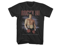 Unisex Adult T-shirt Rockinstone Rocky Faded Background Smoke Sizem