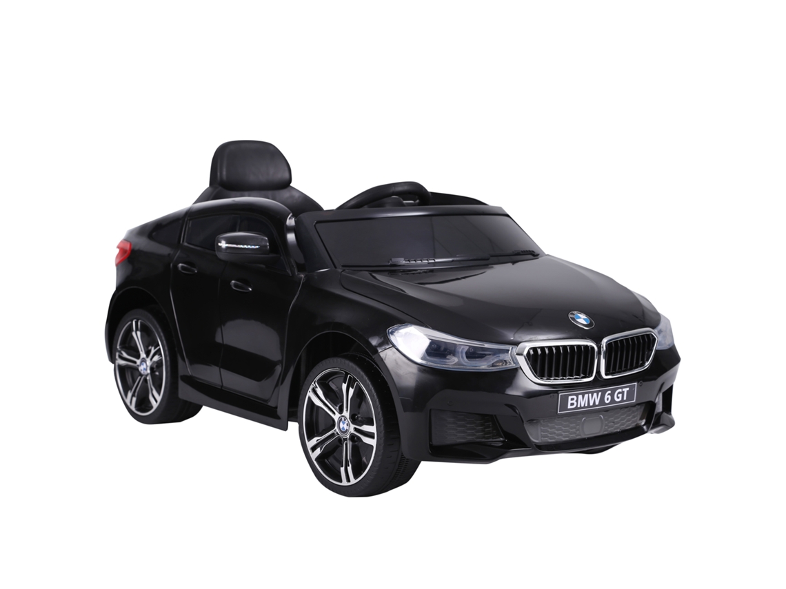 Carro Elétrico Kids 6v 3km/h, Luz, Som E Controle Remoto Inclusos, Gt Preto