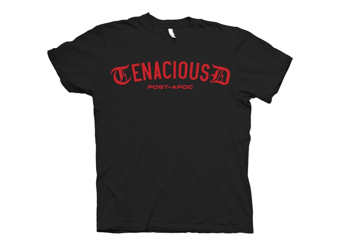 Camiseta Tenacious D Post Apoc ROCKINSTONE Unissex Adulto Mais Vendida Tamanho: XXXG