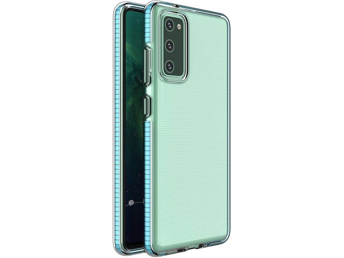 Capa Samsung Galaxy S21 Fe LMOBILE Spring Silicone Azul Claro