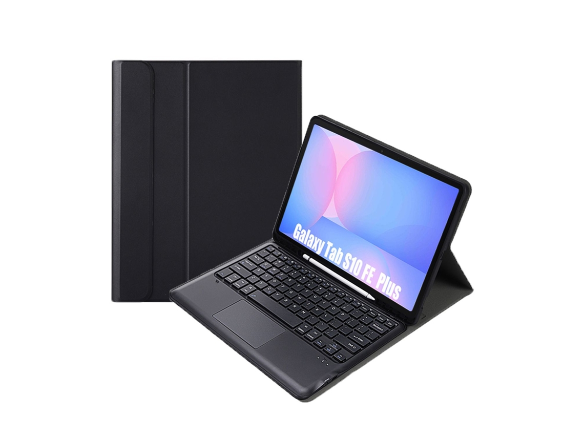 Capa de Teclado Bluetooth para Samsung Tab S9fe Plus 12.4 XIAOMOYU