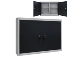 Tool Cabinet, Tool Cabinets Vidaxl Cinzeto Metal (n/a)