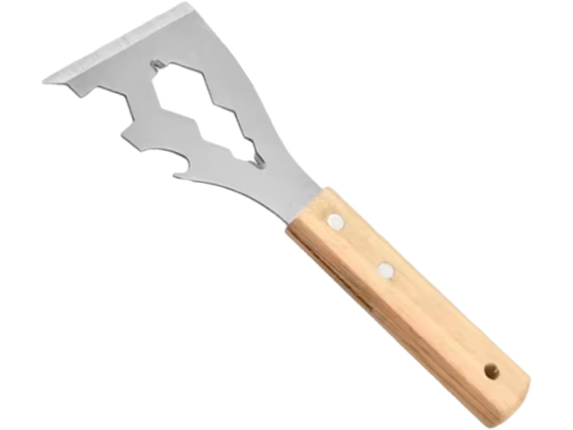 Ferramenta Hexagonal Para Limpeza De Pisos E Paredes, Raspador De Parede Portátil Com Cola Removível.